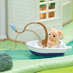 Sylvanian Families Red Roof Riverside Manor / ซิลวาเนียน แฟมิลี่ บ้านทรงปราสาทริมน้ำ