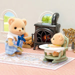 Sylvanian Familie Red Roof Riverside Manor Elegant Dining Room / ซิลวาเนียน แฟมิลี่ ชุดห้องอาหารสุดหรู