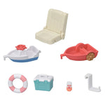 Sylvanian Families Seal Sailor's Leisure Boat / ซิลวาเนียน แฟมิลี่ เรือแสนสนุกของกัปตันแมวน้ำ