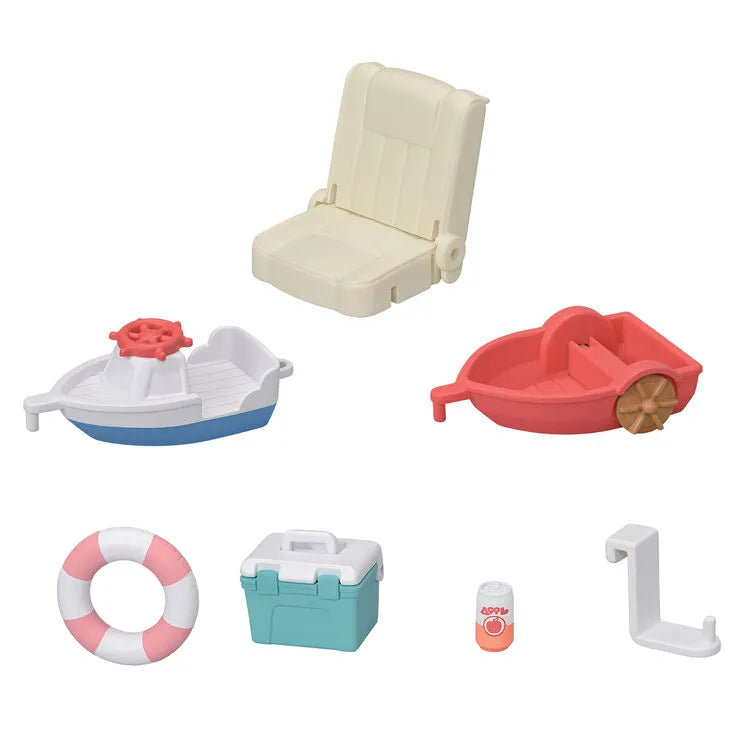 Sylvanian Families Seal Sailor's Leisure Boat / ซิลวาเนียน แฟมิลี่ เรือแสนสนุกของกัปตันแมวน้ำ