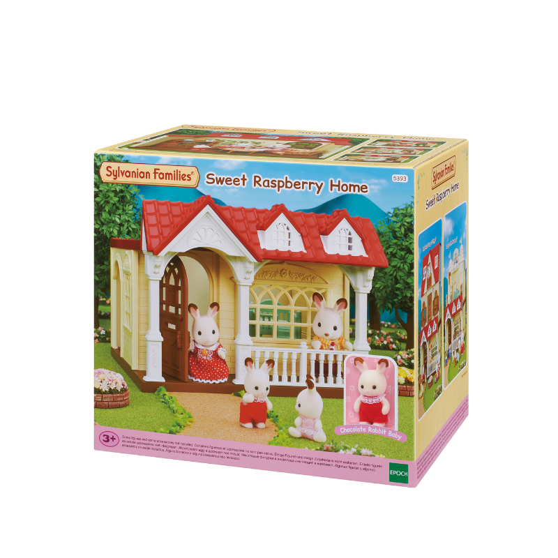 Sylvanian Families Sweet Raspberry Home / ซิลวาเนียน แฟมิลี่ บ้านสวีท ราสเบอร์รี่