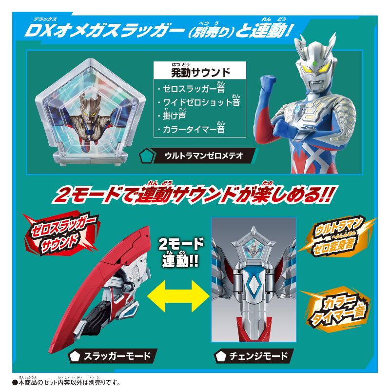 DX Ultra Meteo 02 Strongest Slugger Heroes Set  (Ultraman Omega)  / อุปกรณ์แปลงร่างอุลตร้าแมนโอเมก้า DX อุลตร้าเมเทโอ 02 ไซเคียว สลักเกอร์ ฮีโร่ส์เซ็ต