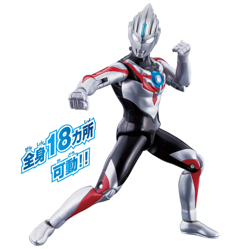 Ultra Action Figure Ultraman Orb (Orb Origin) New Generation Stars Set / อัลตร้าแอคชั่นฟิกเกอร์ อุลตร้าแมนออร์บ