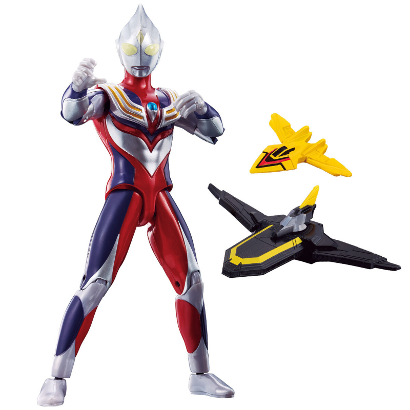 Ultra Action Figure Ultraman Tiga Multi Type Guts Wing Set / อัลตร้าแอคชั่นฟิกเกอร์ อุลตร้าแมนทีก้า