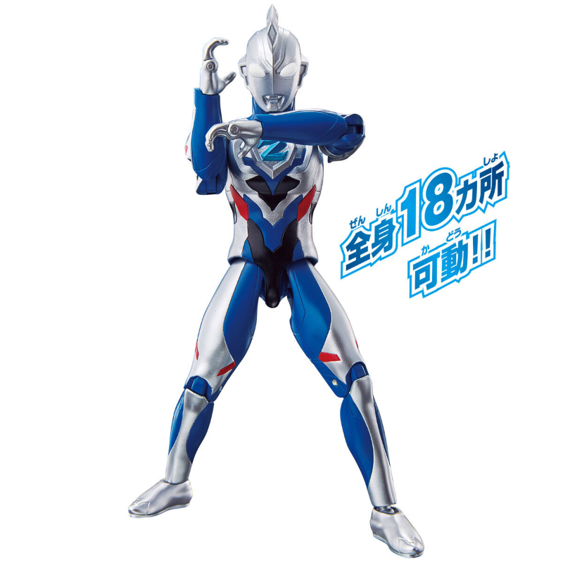 Ultra Action Figure Ultraman Z Original New Generation Stars Set / อัลตร้าแอคชั่นฟิกเกอร์