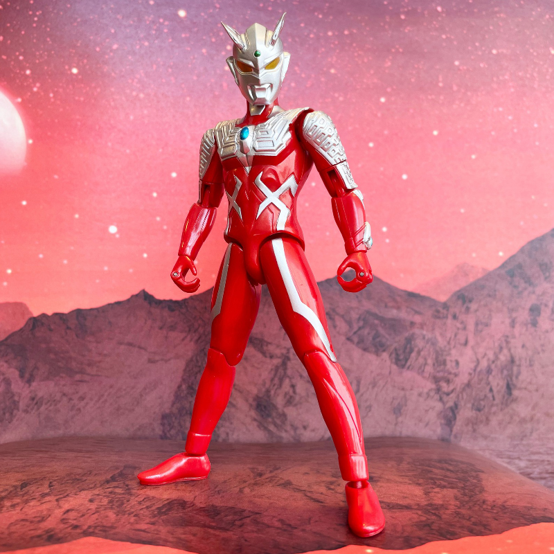 Ultra Action Figure Ultraman Zero (Wild Burst) / อัลตร้าแอคชั่นฟิกเกอร์ อุลตร้าแมน ซีโร่