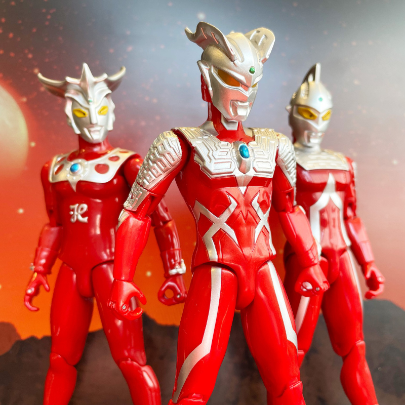 Ultra Action Figure Ultraman Zero (Wild Burst) / อัลตร้าแอคชั่นฟิกเกอร์ อุลตร้าแมน ซีโร่