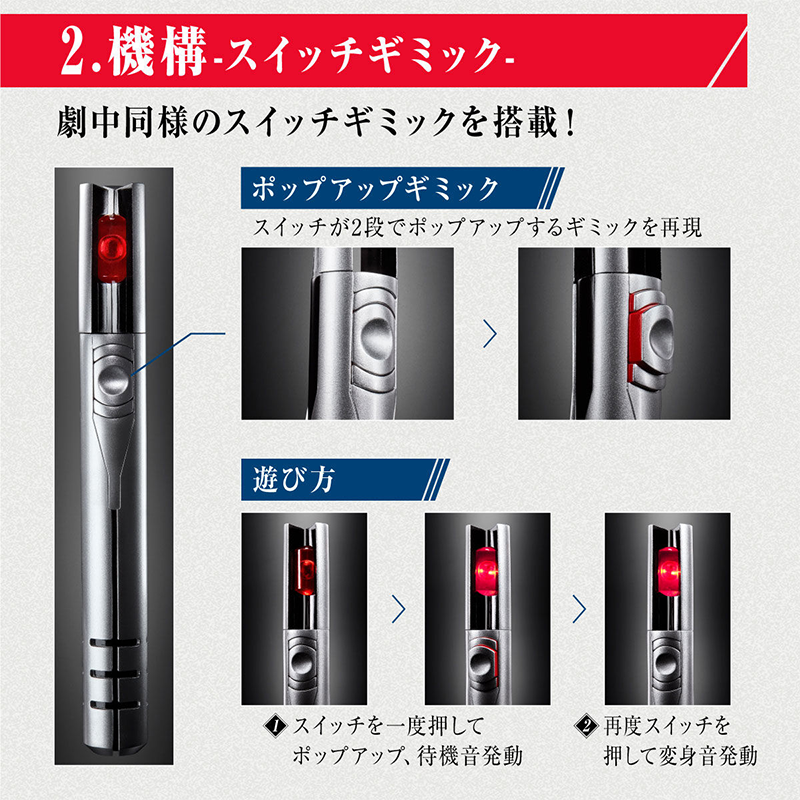 Ultra Replica Beta Capsule (Shin Ultraman) (PREMIUM BANDAI) / อุปกรณ์แปลงร่างอุลตร้าแมน เบต้าแคปซูล