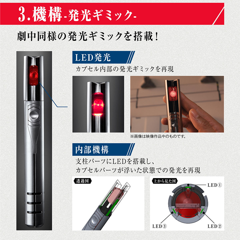 Ultra Replica Beta Capsule (Shin Ultraman) (PREMIUM BANDAI) / อุปกรณ์แปลงร่างอุลตร้าแมน เบต้าแคปซูล