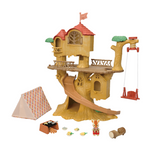 Sylvanian Families Adventure Tree House Gift Set - Camping Edition / ซิลวาเนียน แฟมิลี่ บ้านต้นไม้ผจญภัยพร้อมเต็นท์ กิ๊ฟเซ็ท