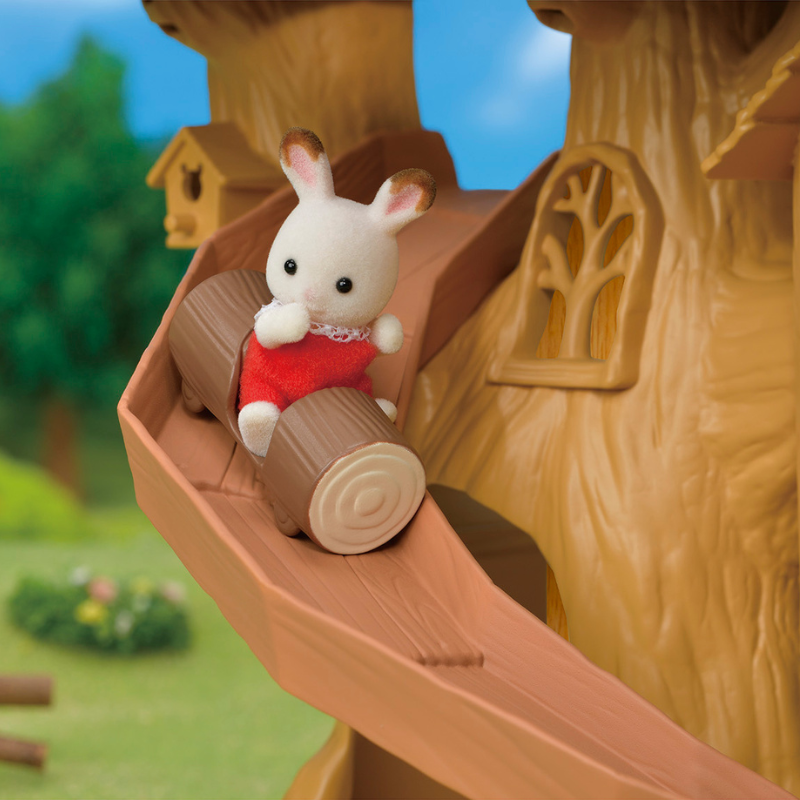 Sylvanian Families Adventure Tree House Gift Set - Camping Edition / ซิลวาเนียน แฟมิลี่ บ้านต้นไม้ผจญภัยพร้อมเต็นท์ กิ๊ฟเซ็ท