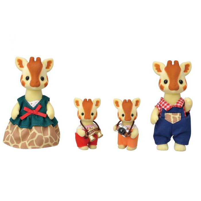 Sylvanian Families Highbranch Giraffe Family / ซิลวาเนียน แฟมิลี่ ครอบครัวยีราฟ