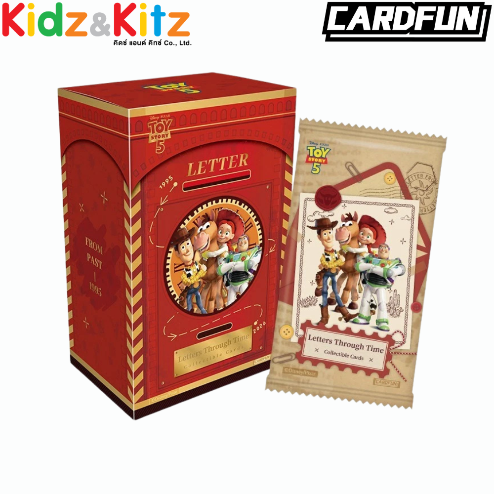 Toy Story 5 Collectible Cards  - Letters Through Time (10 packs per Box)