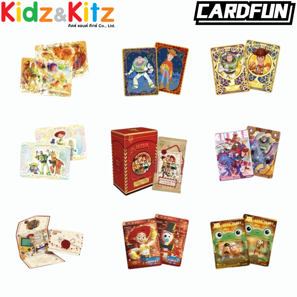 Toy Story 5 Collectible Cards  - Letters Through Time (10 packs per Box)