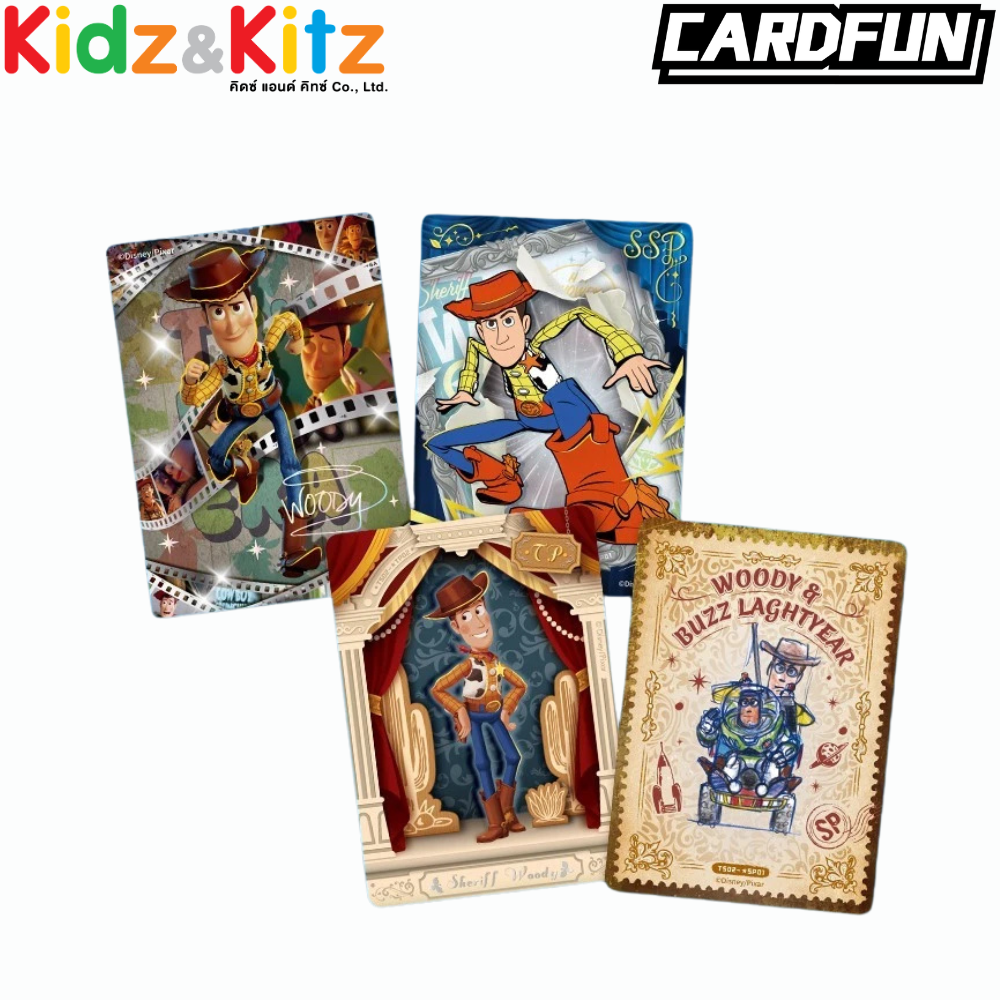 Toy Story Collectible Cards   – Time Exhibition  (10 packs per Box)