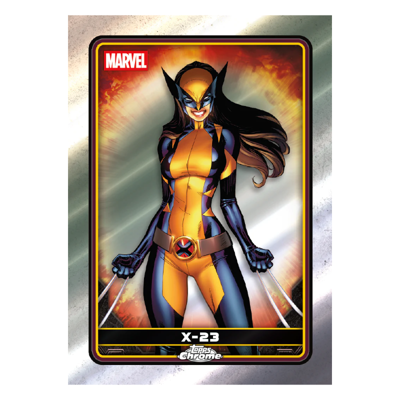 2025 Topps Chrome® Deadpool - Value Box /  2025 ท็อปส์ โครม เดดพูล แวลูบ็อกซ์ [ยกล่อง 7 แพ็ค]