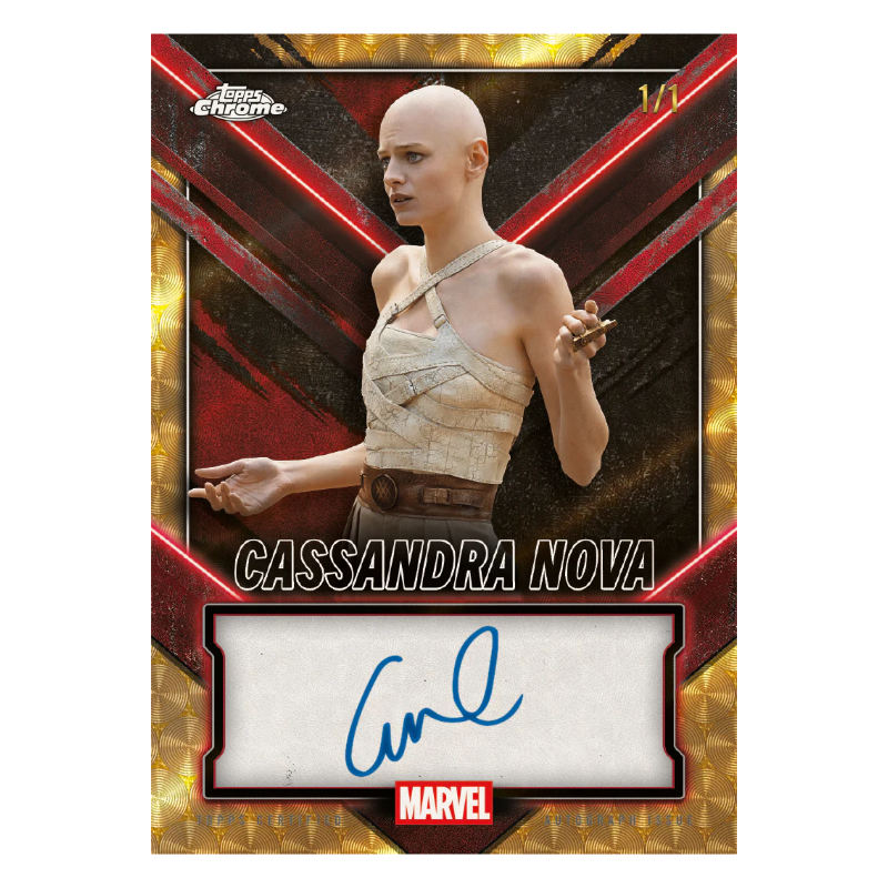 2025 Topps Chrome® Deadpool - Value Box /  2025 ท็อปส์ โครม เดดพูล แวลูบ็อกซ์ [ยกล่อง 7 แพ็ค]