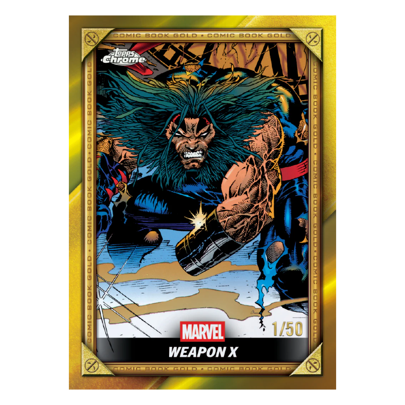 2025 Topps Chrome® Deadpool - Value Box /  2025 ท็อปส์ โครม เดดพูล แวลูบ็อกซ์ [ยกล่อง 7 แพ็ค]