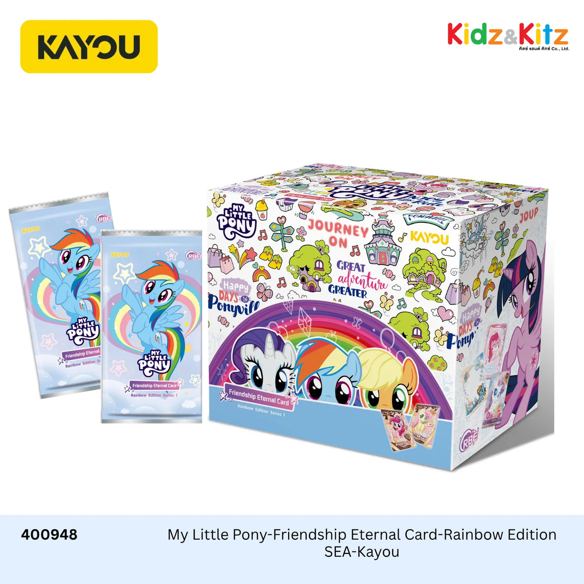 My Little Pony-Friendship Eternal Card-Rainbow Edition SEA-Kayou   (20 Packs : Box)