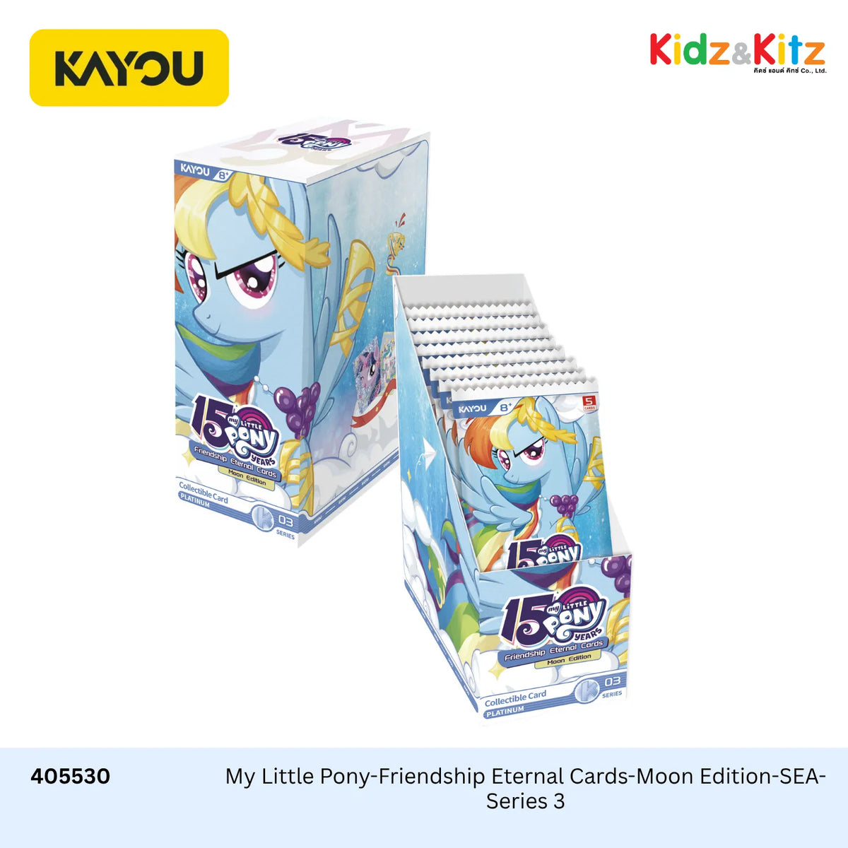 My Little Pony-Friendship Eternal Cards-Moon Edition-SEA-Series 3 -Kayou (10 Packs : Box)