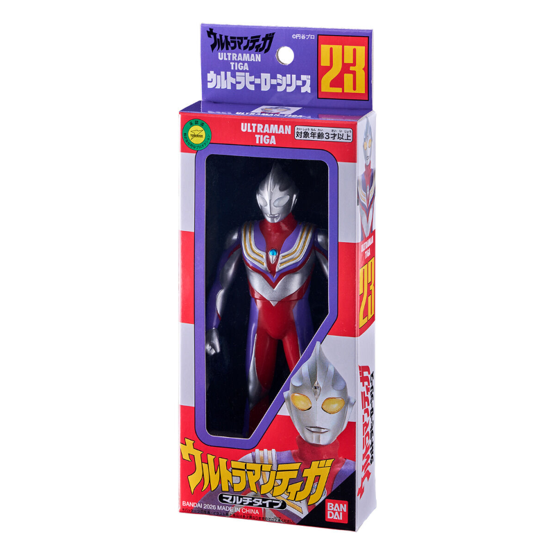 Revival Ultra Hero Series Ultraman Tiga Multi Type / อุลตร้าฮีโร่ซีรีส์ รุ่นรีไววัล อุลตร้าแมนทีก้า (มัลติไทป์)