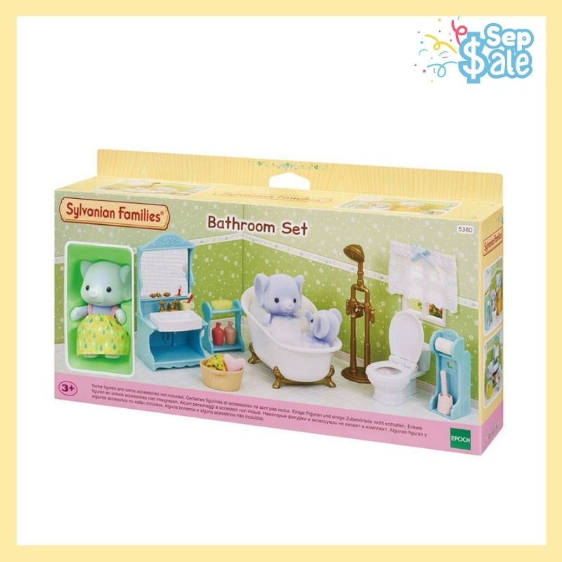 Sylvanian Families Bathroom Set / ซิลวาเนียน แฟมิลี่ ชุดห้องน้ำ