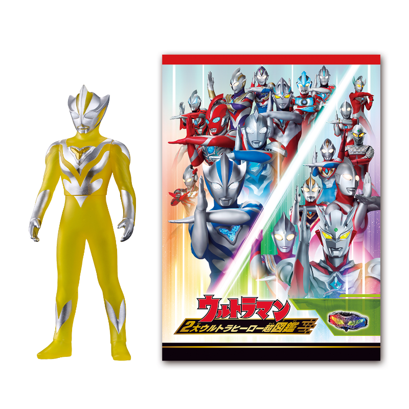 Ultraman Teo Special Soft Figure & Two Great Ultra Hero Super Encyclopedia Set / อุลตร้าแมนเทโอ สเปเชี่ยลซอร์ฟฟิกเกอร์ & ยอด 2 อุลตร้าฮีโร่ สุดยอดสารานุกรมเซ็ท