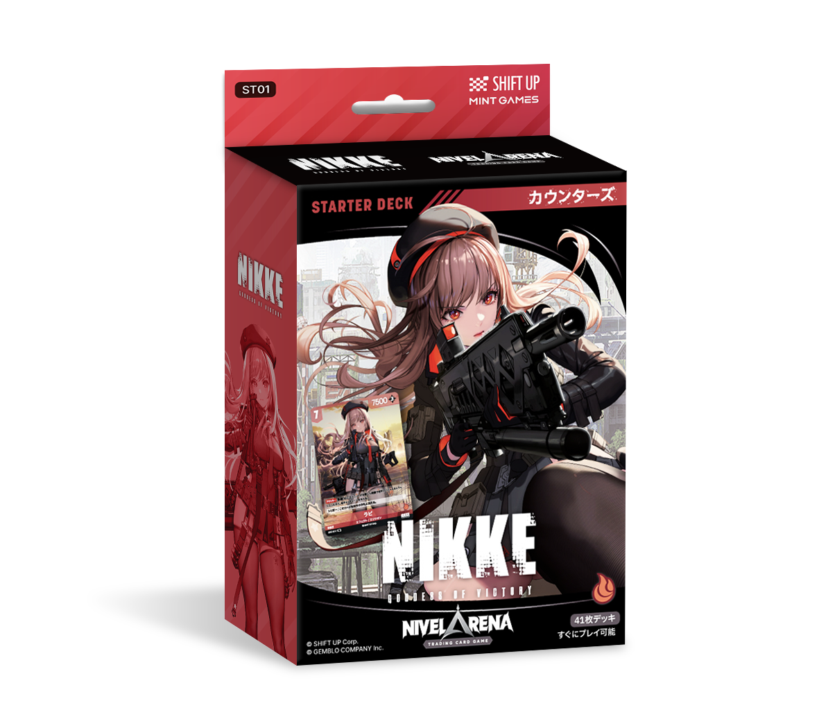 [Goddess of Victory: Nikke] NivelArena Starter Deck ST01 [Counters] / ชุดการ์ดพร้อมเล่น NivelArena ST01 [Counters]