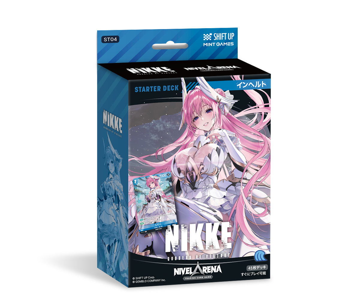 [Goddess of Victory: Nikke] NivelArena Starter Deck ST04 [Inherit] / ชุดการ์ดพร้อมเล่น NivelArena ST04 [Inherit]