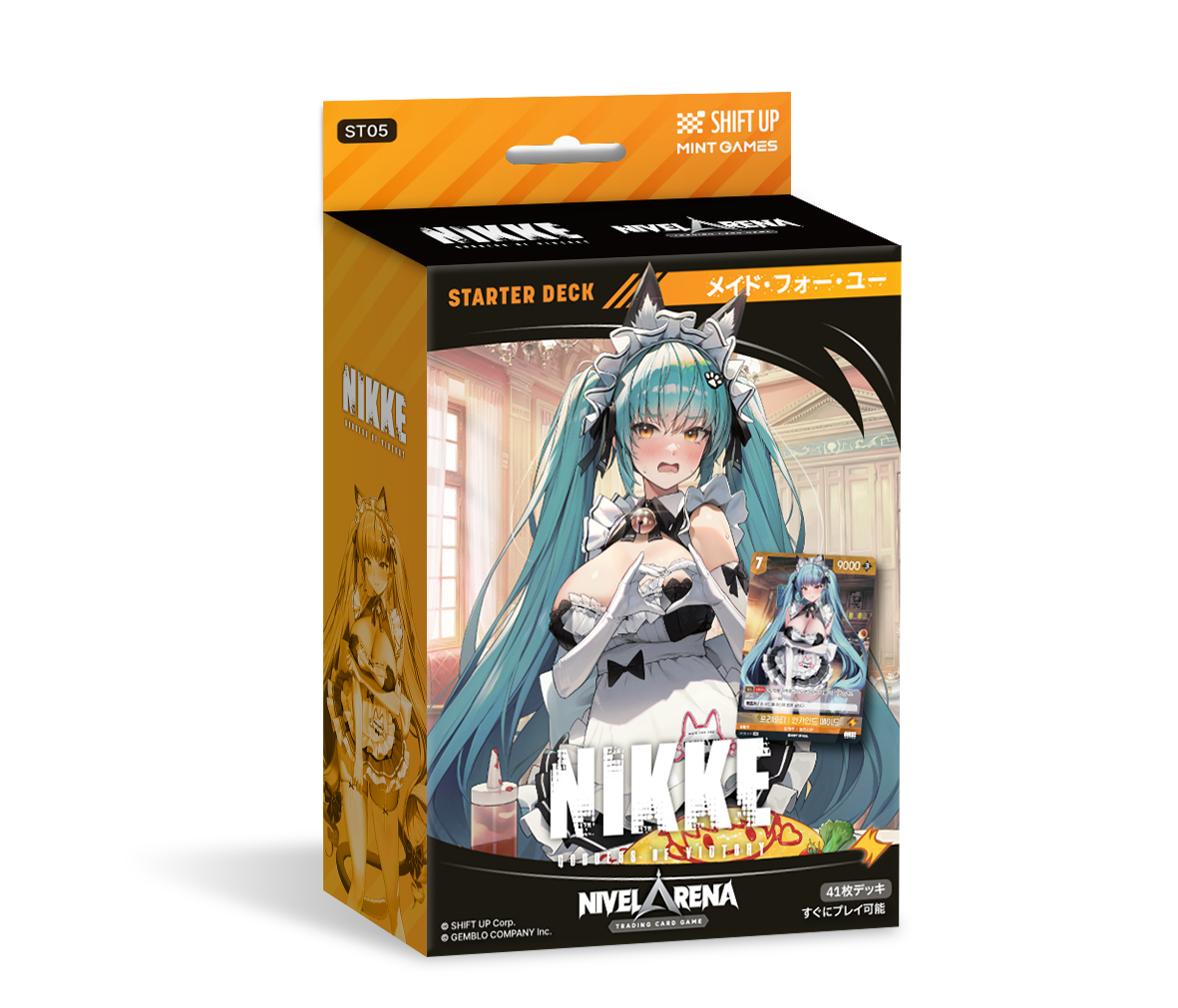 [Goddess of Victory: Nikke] NivelArena Starter Deck ST05 [Made for You] / ชุดการ์ดพร้อมเล่น NivelArena ST05 [Made for You]