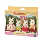 Sylvanian Families New Chocolate Rabbit Family / ซิลวาเนียน แฟมิลี่ ครอบครัวชอคโกแลตแรบบิท ชุดใหม่