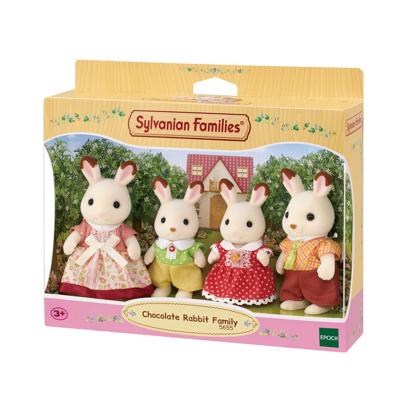 Sylvanian Families New Chocolate Rabbit Family / ซิลวาเนียน แฟมิลี่ ครอบครัวชอคโกแลตแรบบิท ชุดใหม่