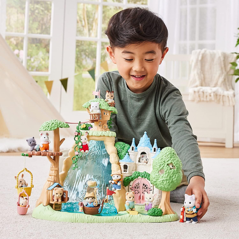 Sylvanian Families  Secret Forest Falls / ซิลวาเนียน แฟมิลี่ น้ำตกใหญ่ ในป่าลับแล