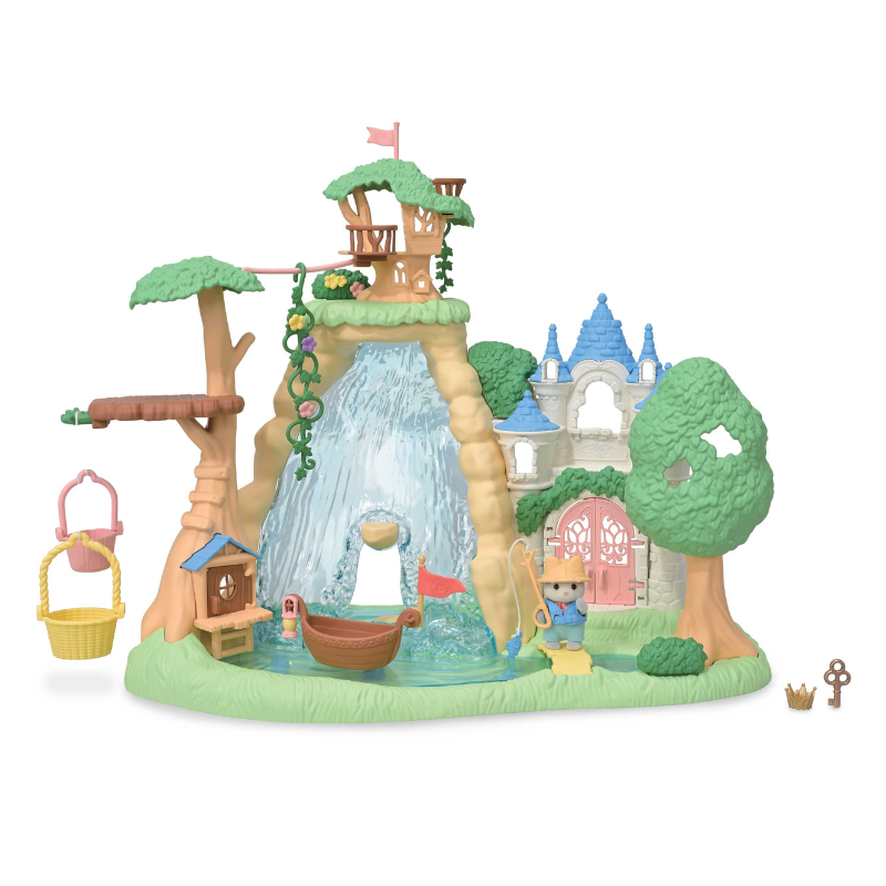 Sylvanian Families  Secret Forest Falls / ซิลวาเนียน แฟมิลี่ น้ำตกใหญ่ ในป่าลับแล