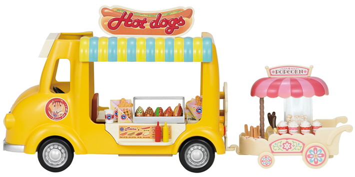 calico critters hot dog van